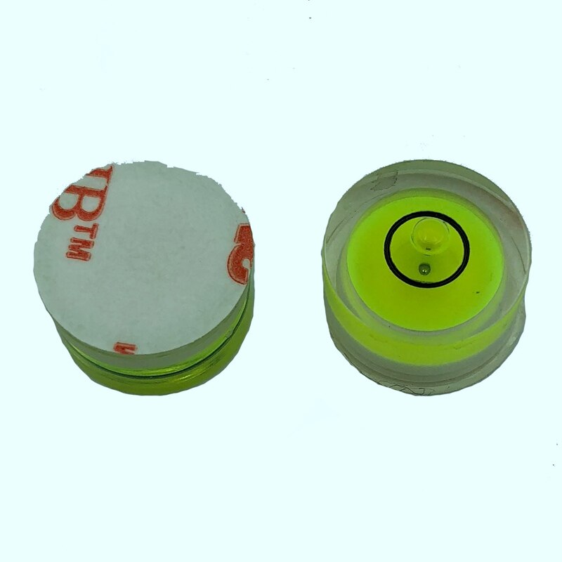 HACCURY-nivel adhesivo de doble cara, Burbuja, con adhesivos