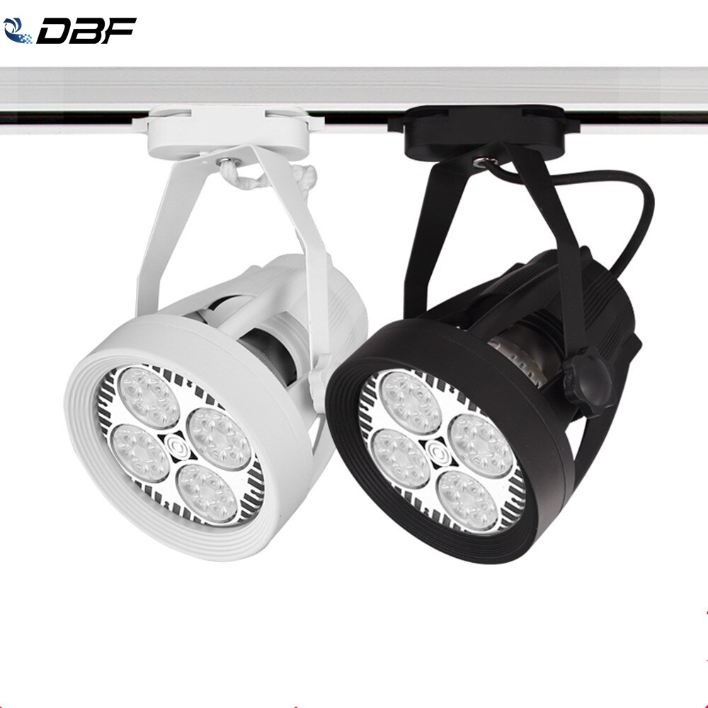[DBF] LED Track Lichten 35W 40W Super heldere LED track spotlight twee-draad COB rail spot light lamp COB LED spoor licht