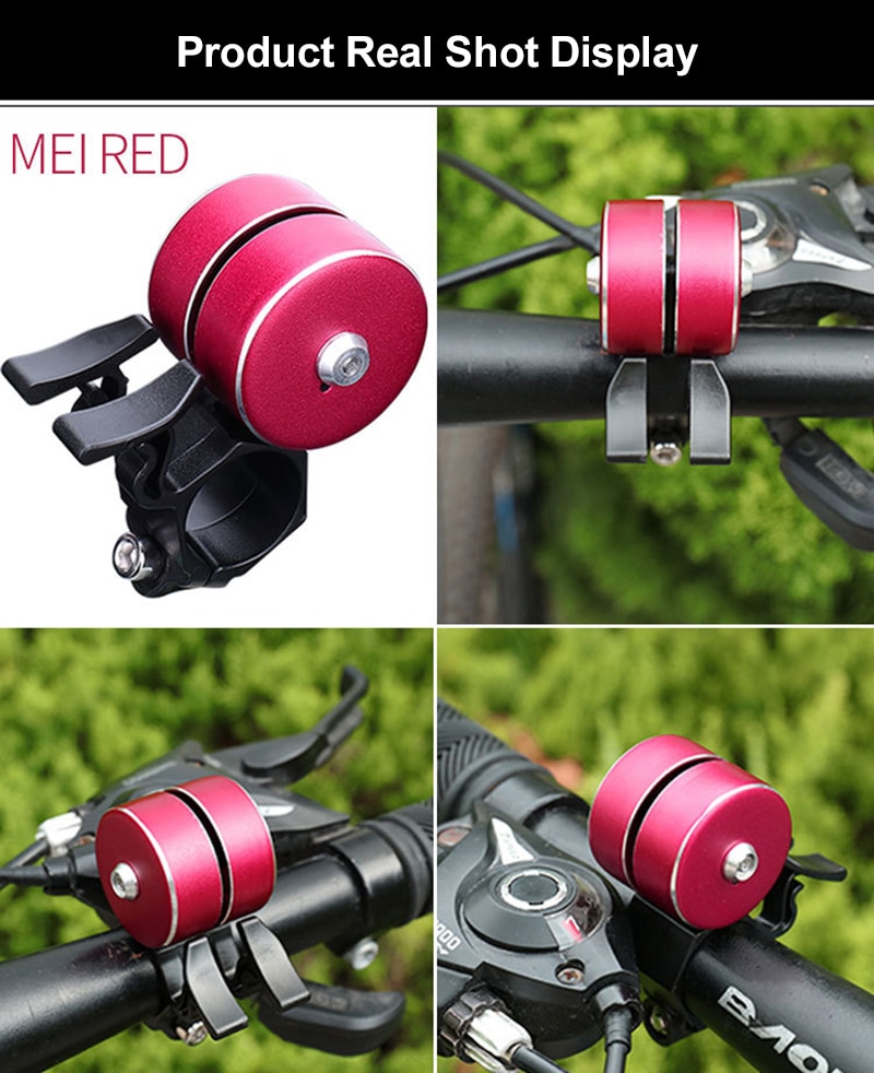 Aluminium Bike Bell Mtb Mountainbike Gewone Bell Sound Fietsstuur Ring Hoorn Alarm Waarschuwing Fiets Accessoires TXTB1