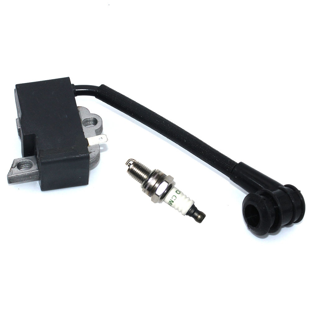 Ignition Coil Module Spark Plug CMR6H For Stihl FS40 FS40C FS50 FS56 HT56C FS56R KM56C KM56RC Brushcutter Parts Oem#41444001316