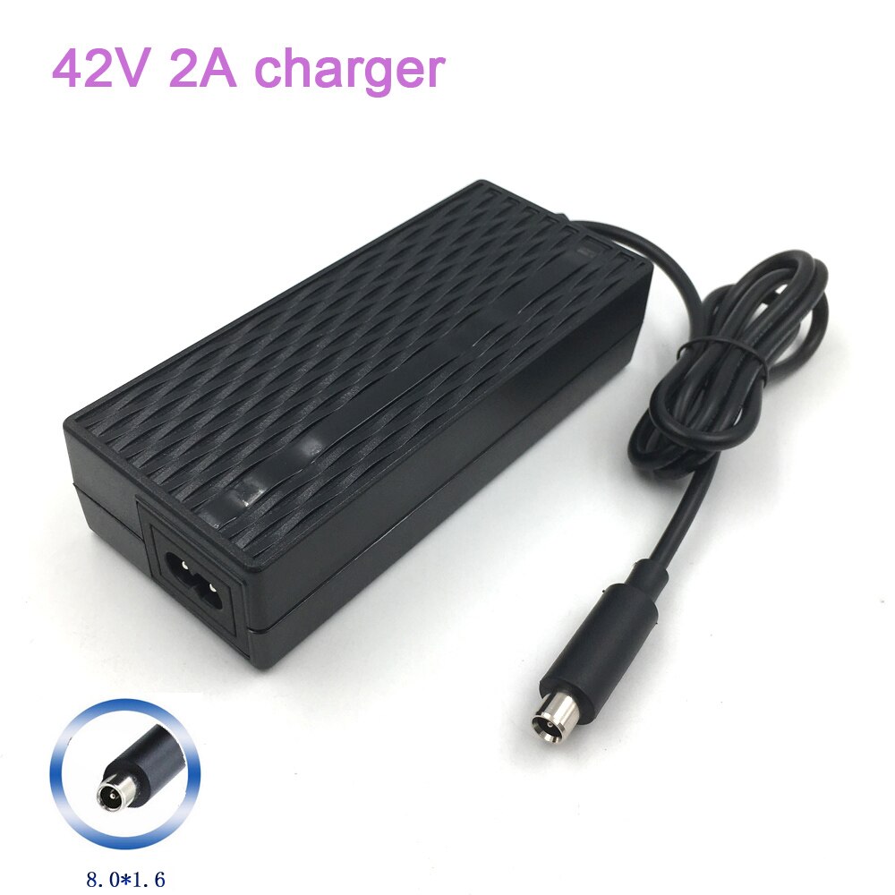 FY-4202000 42V 2A Lithium Ion Battery Charger with 8.0*1.6 plug