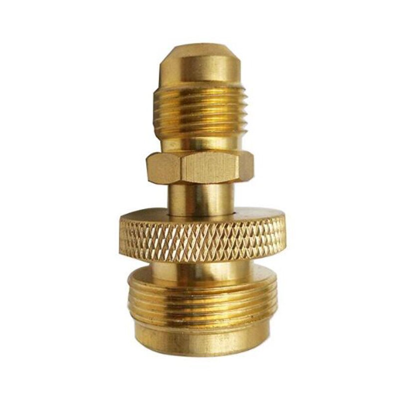 3/8Male Thread Connector Portable Camping Grill Stove Parts 1lb Propane Tank Cansiter Regulator Adapter Connection