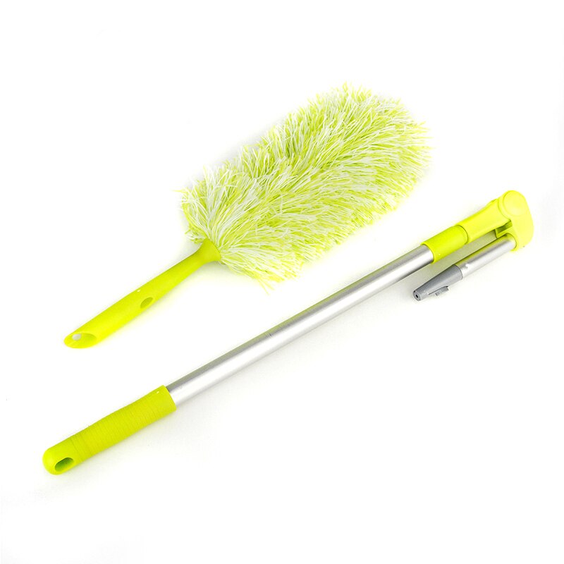 Microfiber Duster,Washable Bendable Electrostatic Duster With Long Extendable &amp; Retractable Telescopic Pole For Ceiling, Fan
