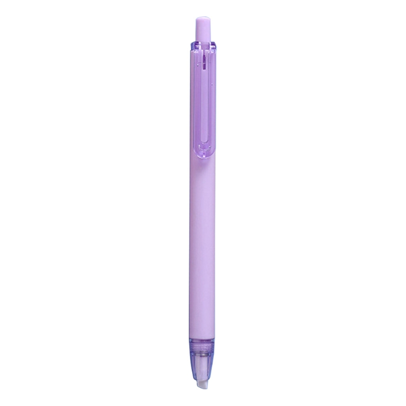 Pen-shaped Paper Cutter Retractable Utility Knife Safety Ceramics Blade Home Office School Paper Cutting DIY Crafts Tool: Purple