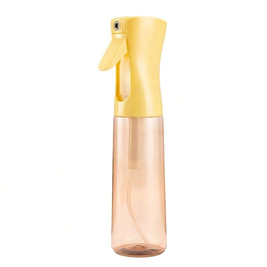 300ml garrafa de spray de alta pressão colorido claro beleza cabeleireiro pulverizador recarregável névoa spray dispensador para limpeza de plantas: vermelho-escuro
