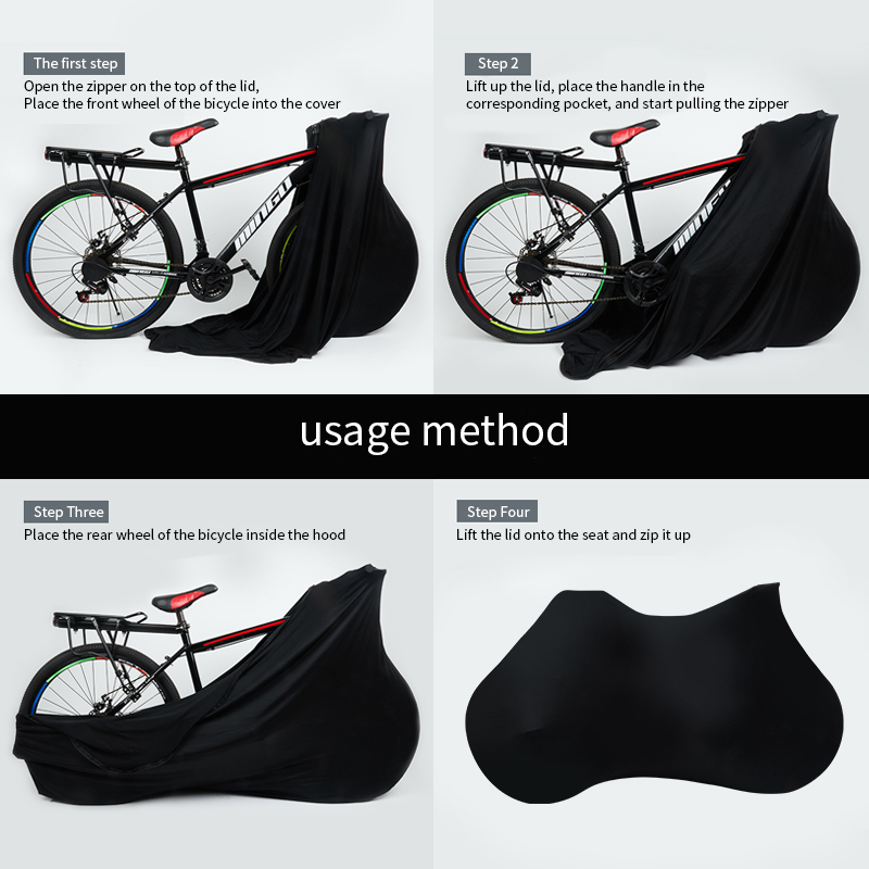 Fahrrad Schutz Abdeckung MTB Rennrad Schutz Getriebe Anti Staub Räder Rahmen Abdeckung Kratzfest Lagerung Tasche Fahrrad Zubehör