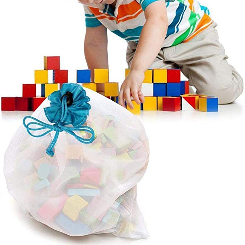 12Pcs/set Reusable Mesh Produce Bags Washable Eco Friendly Bags Fruit And Veg Bags For Grocery Shopping Storage Fruit Vegetable