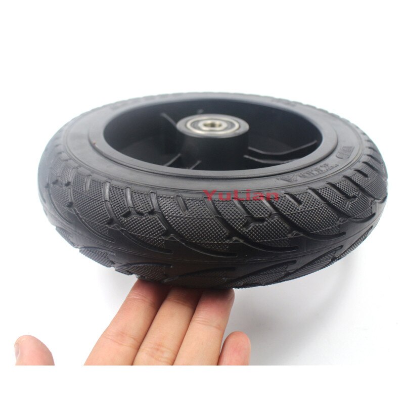 200x50 Mobility Scooter wheelchair wheels tyre 8x2" inch Solid Tire and alloy wheel hub For Gas Scooter Electric Scooter Vehicle