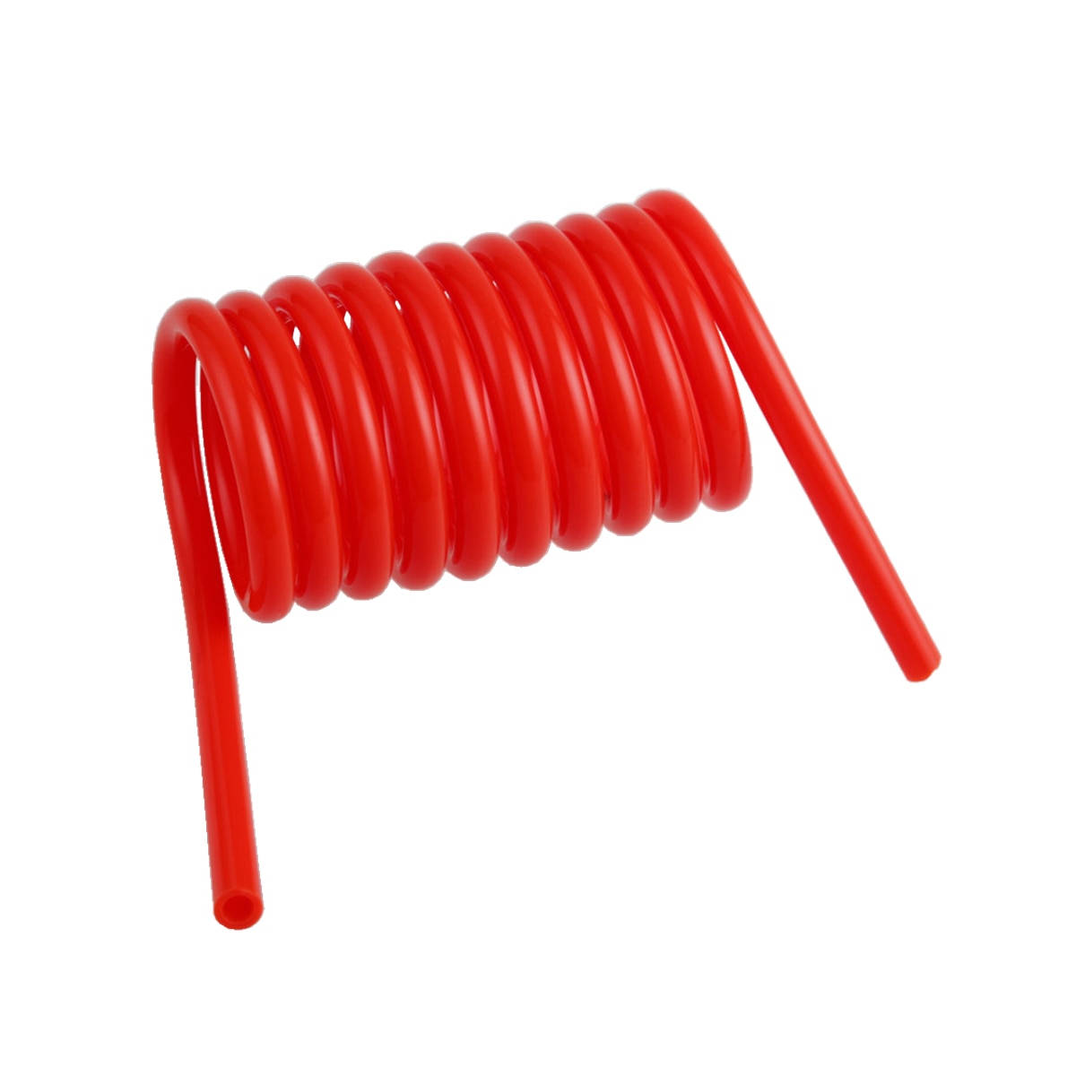 Tube pneumatique de tuyau de compresseur d'air d'unité centrale de polyuréthane de 3M/6M/9M/12M/15M 6*4mm 8*5mm 10*6.5 12*8mm tuyau spiralé télescopique de ressort outil