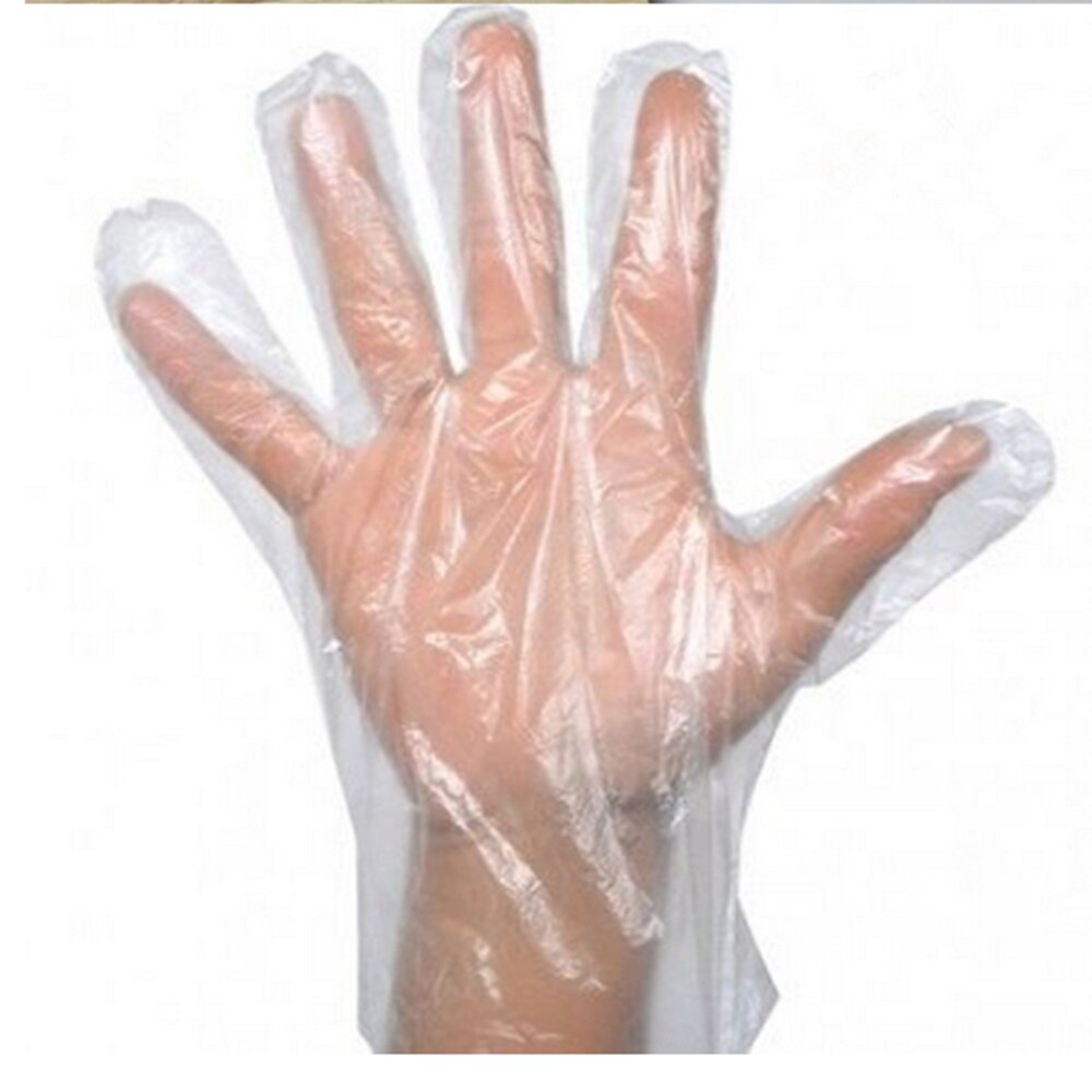Lot de 500/1000 gants en plastique de qualité alimentaire, jetables et écologiques, pour cuisine, restaurant, restauration, hygiène, nettoyage