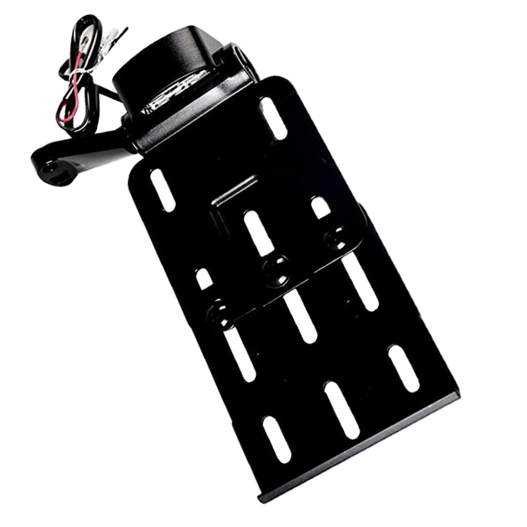 Side Mount Motorfiets Achterlicht Kenteken Beugel Voor Harley Sportster Xl 883 1200 48 (2 Kleuren)
