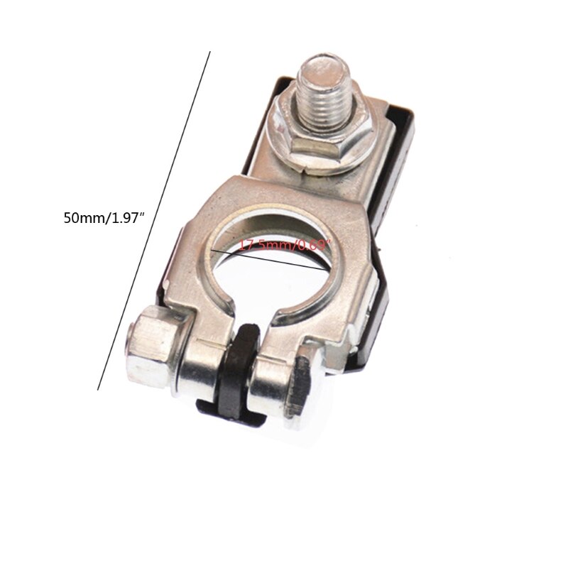 2pcs Positive &amp; Negative Electrode Quick Release Terminals Clamps Battery Lift Off Connector Clamps Battery Terminal Connector