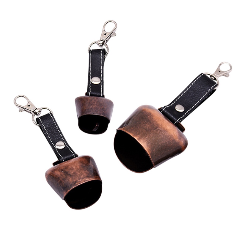 Super alto bronze cobre sinos para vaca cavalo ovelhas pastagem gado fazenda engrossar gado ovelhas cobre sinos espalhar alto b
