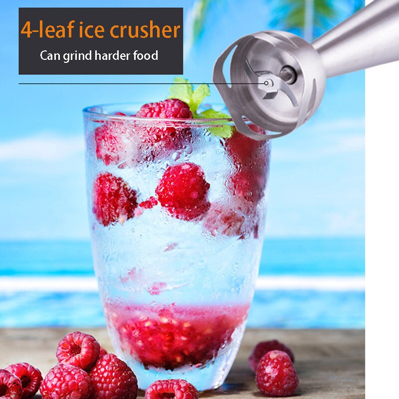 Sokany bärbar 2- stegs rostfritt stål elektrisk mixer frukt grönsak nöt juice smoothie barnmat mixer kök hand mixer