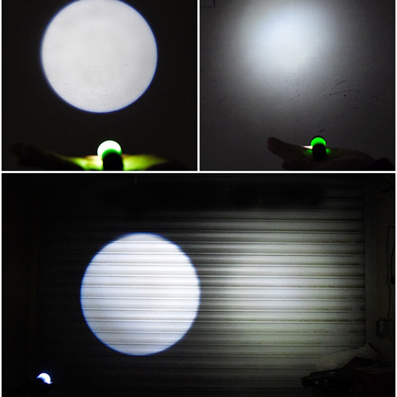 Mini Waterproof USB LED Light Rechargeable Flashlight Lamp Pocket Keychain Torch USB Gadgets