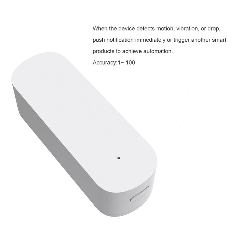 Zigbee Wireless Smart Vibration Sensor Intelligent Detection Alarm Home Security System SmartLife Control