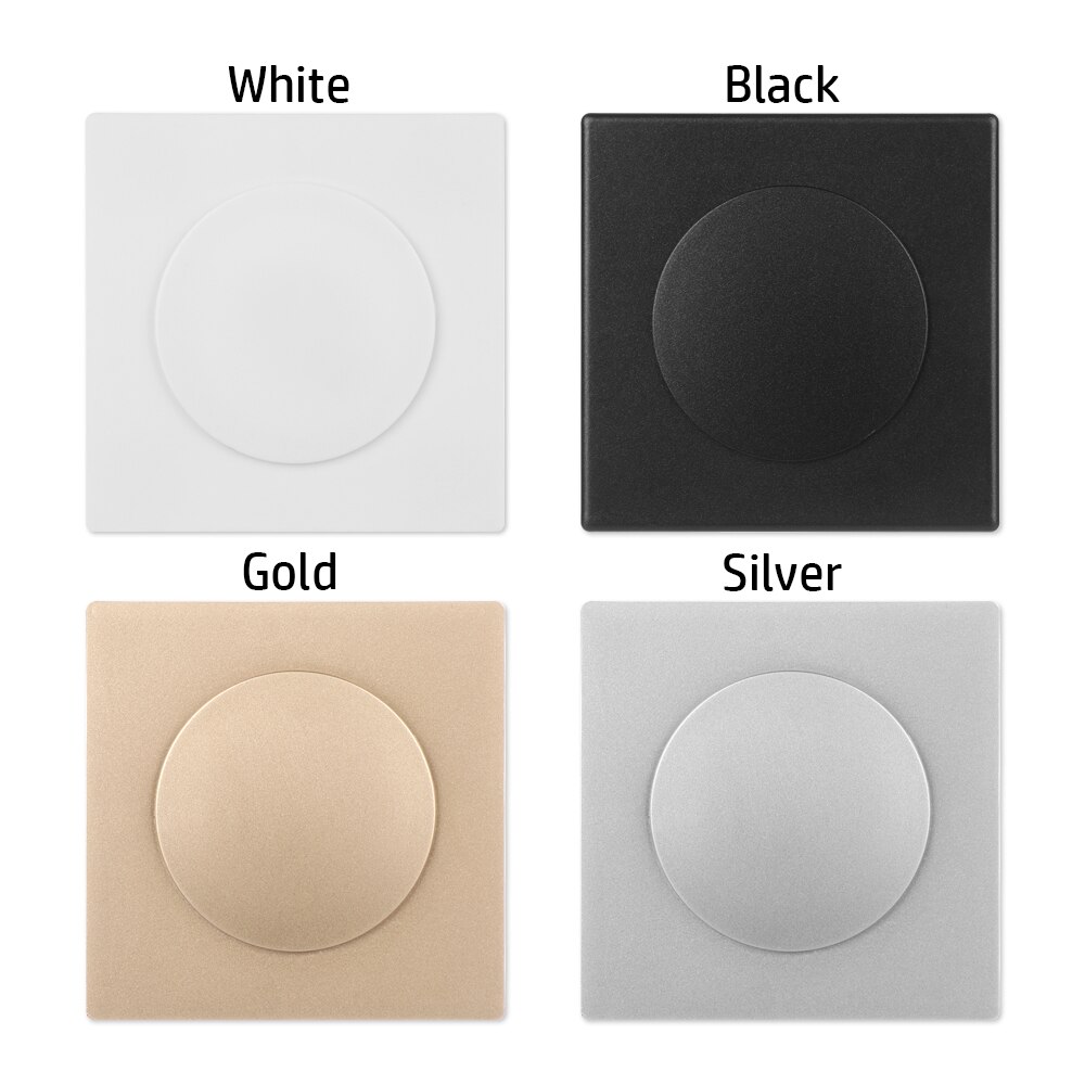 Cubierta autoadhesiva para agujero de alambre de pared, conducto de protección de decoración, tapa de Panel a presión, adorno de enchufe de agujero de taladro exclusivo, 1 ud.