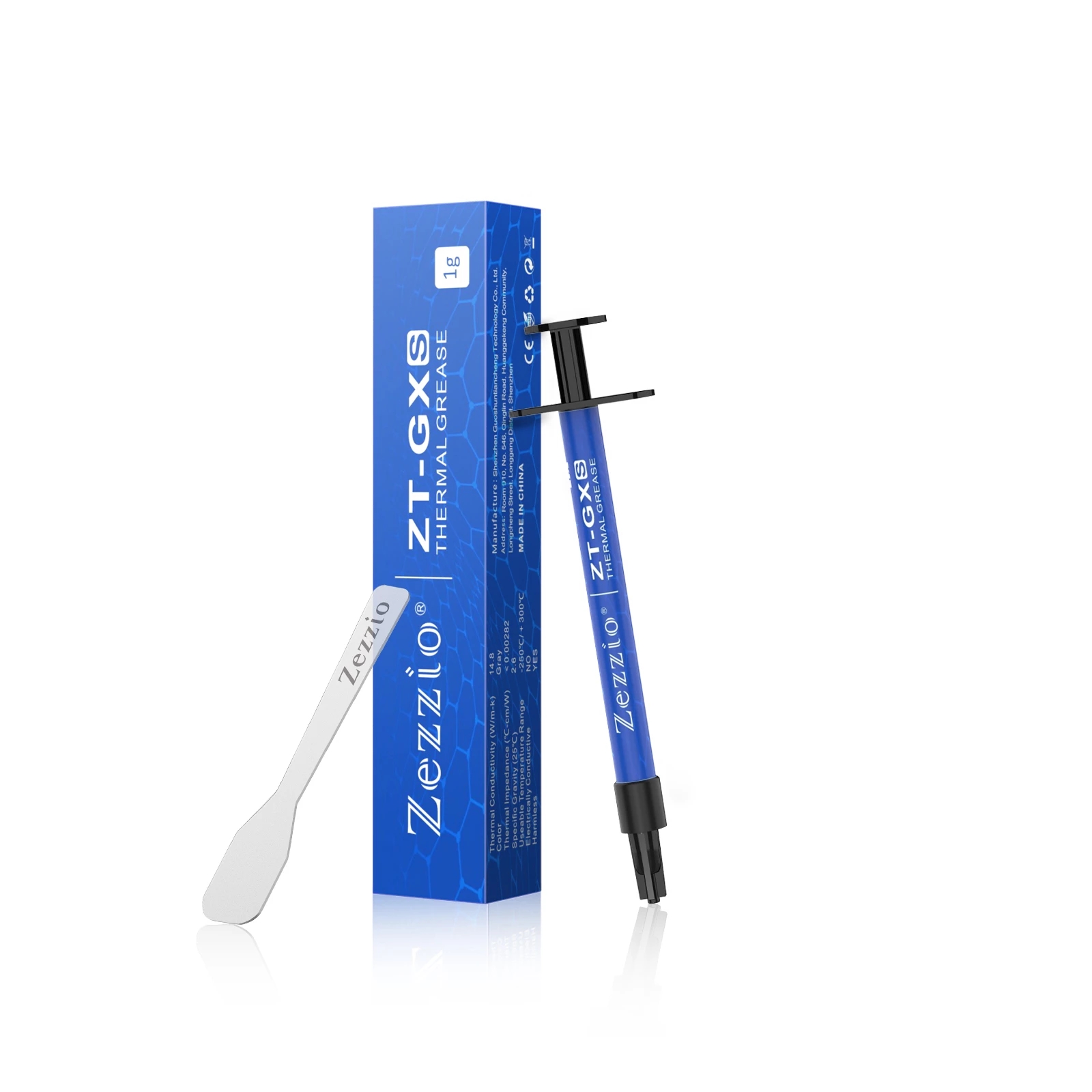Zezzio ZT-GXS 1/10/30g thermal grease 14.8W/mk graphics card CPU thermal paste