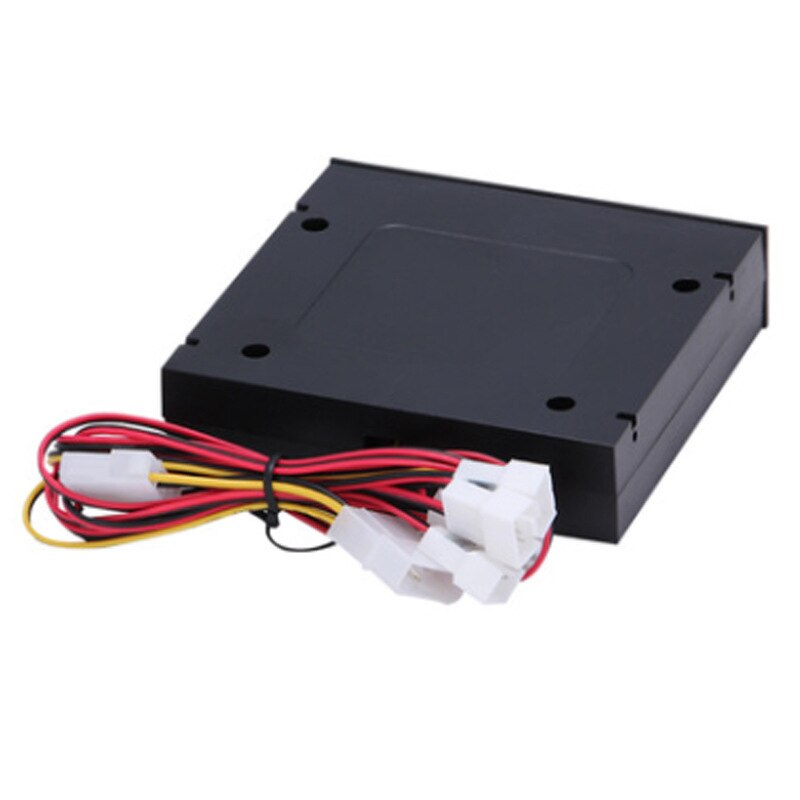 Contrôleur de vitesse du ventilateur 4 canaux avec commandes de LED jusqu'à 4 jeux de ventilateurs d'ordinateur PC contrôleur GDT et CPU HDD VGA