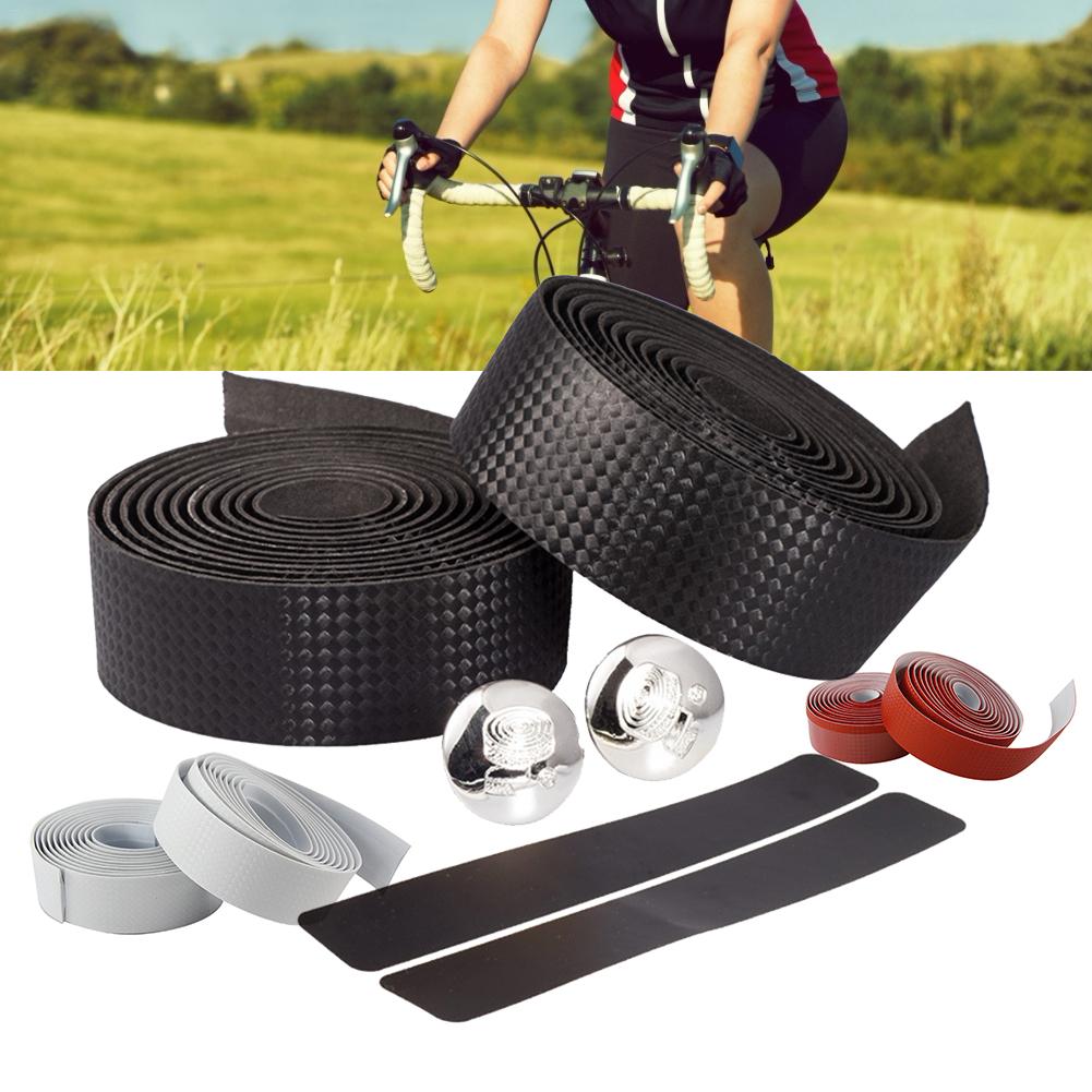 Fietsen Stuur Riem Fiets Carbon Fiber Handvat Met Mountainbike Slip Slijtvaste Tape Riding Stuur Set Accessoires