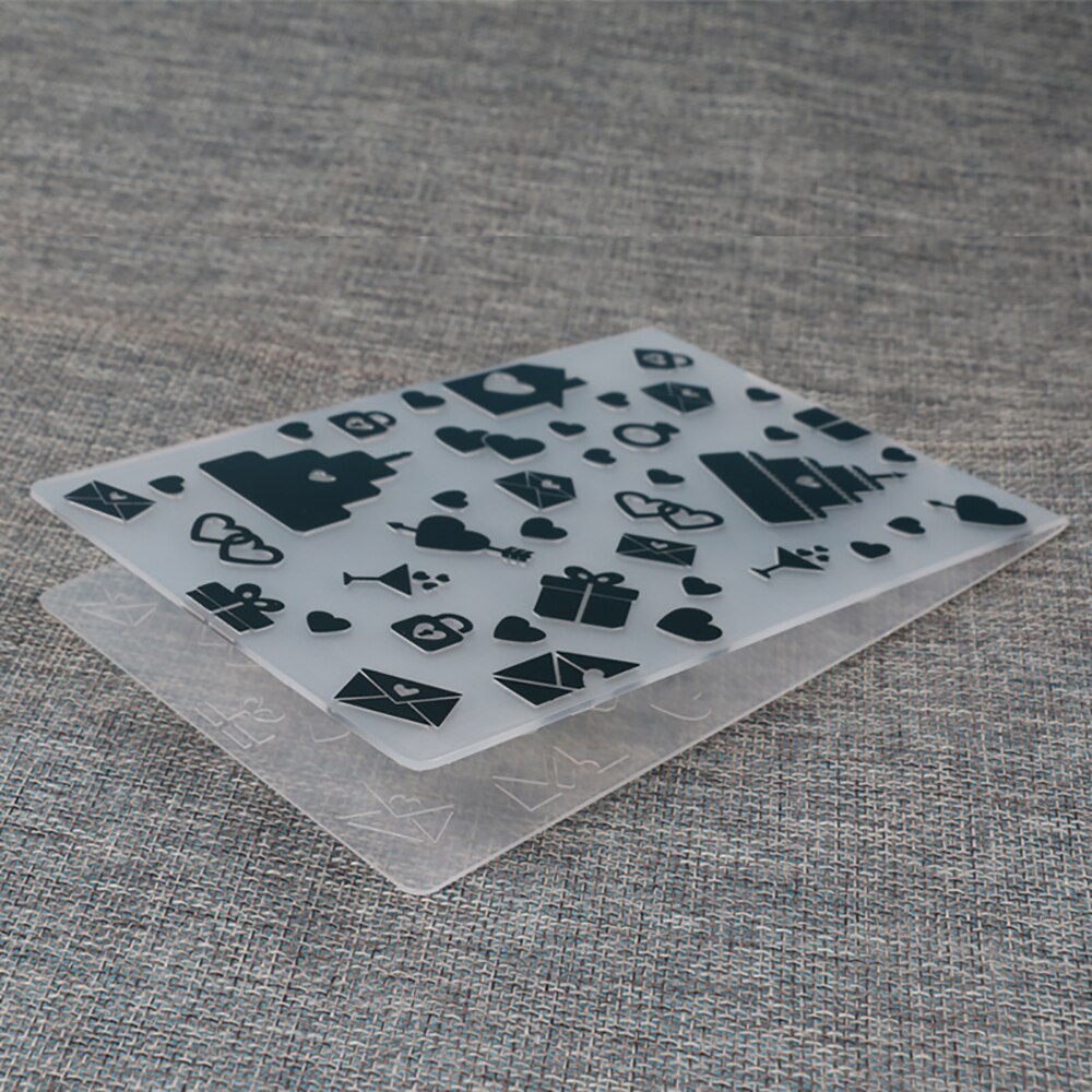 Plastic Schilderij Template Embossing Sjabloon Voor Scrapbooking Fotoalbum Decor