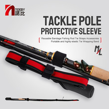 Noeby – canne à pêche Spinning et Casting, corde de Protection, sangle réglable, attache d&#39;équipement, supports de canne à pêche, 90-135cm