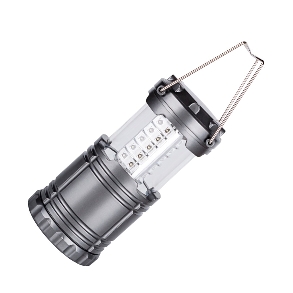 Inklapbare 30 LED Camping Lantaarn Outdoor Draagbare Verlichting Water Slip Opknoping Tent Zaklamp Camping Verlichting Lamp