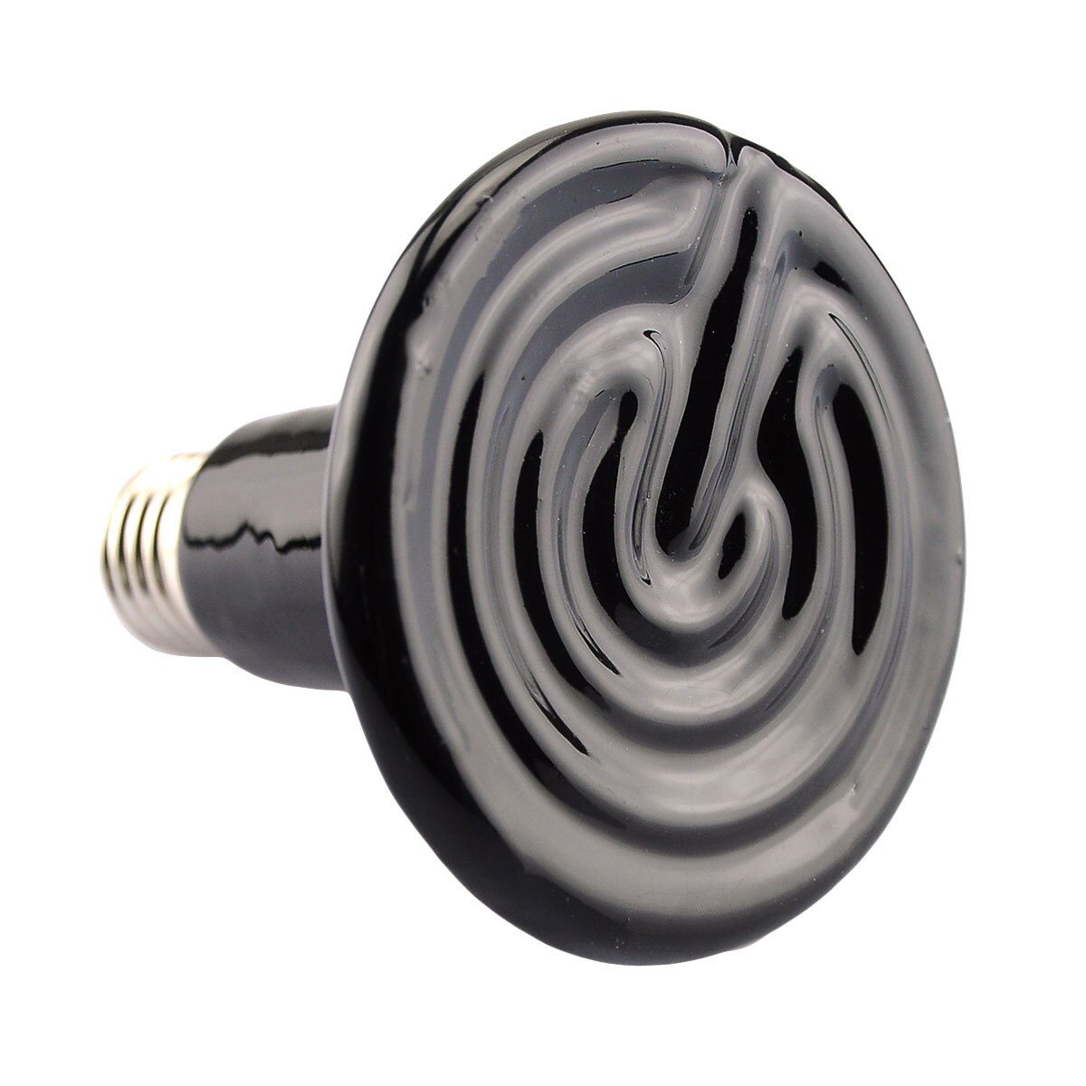 Lampe sort infrarød krybdyr varme 150w emitter naturlig til lys kæledyr ruger coop vokse pære keramik
