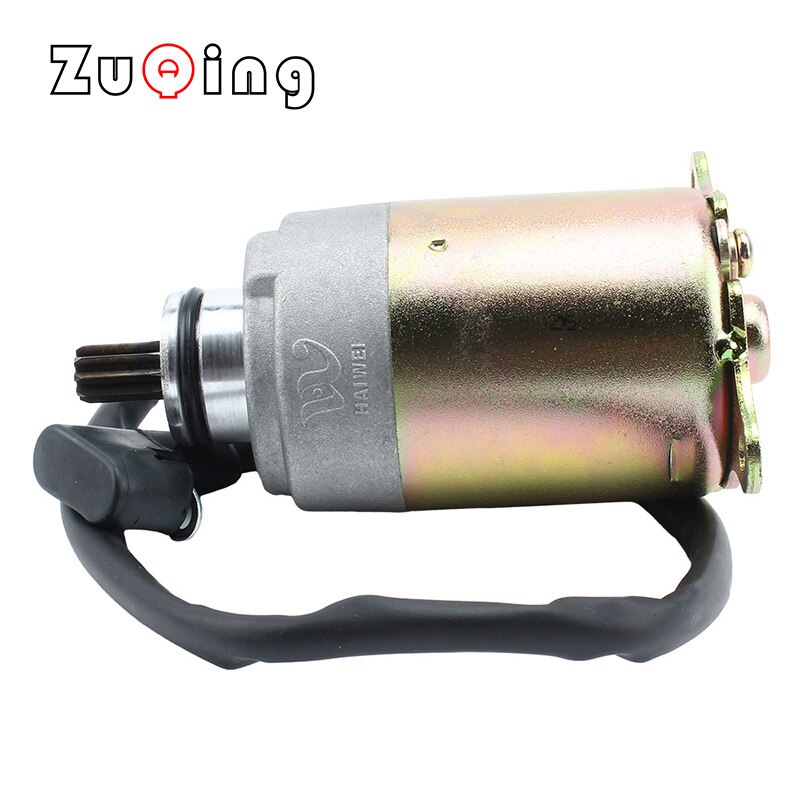 GY6 150cc Motorfiets Starter Hoge Prestaties Legering Elektrische Startmotor Voor GY6 125cc-200cc Motor Atv Bromfiets Scooter