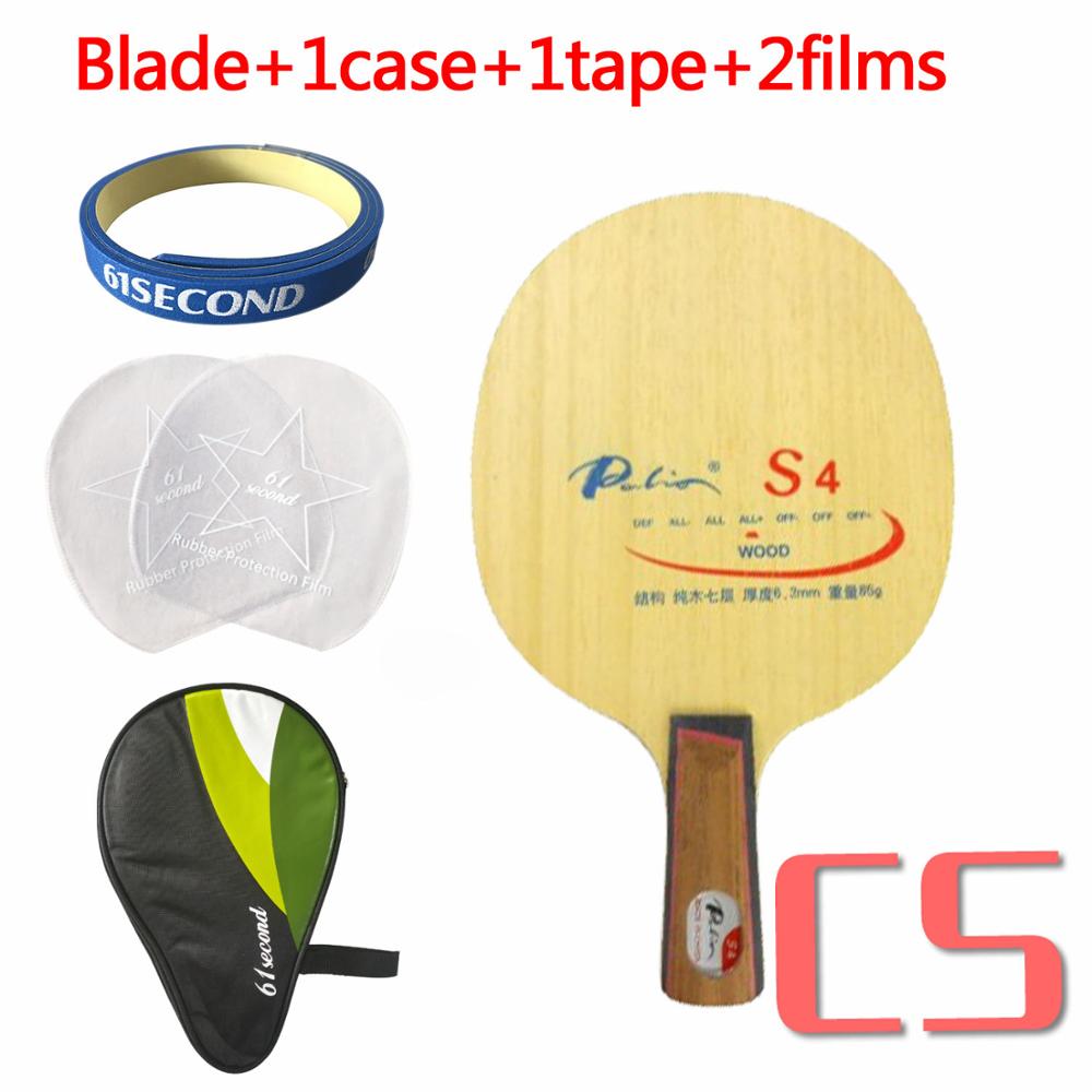 Palio S4 (S 4, S-4) table tennis / pingpong blade: CS with H 1 case