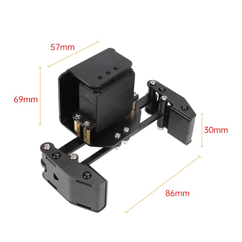 Silver Aluminum Alloy Gripper Robotic Arm Hand Met... – Grandado