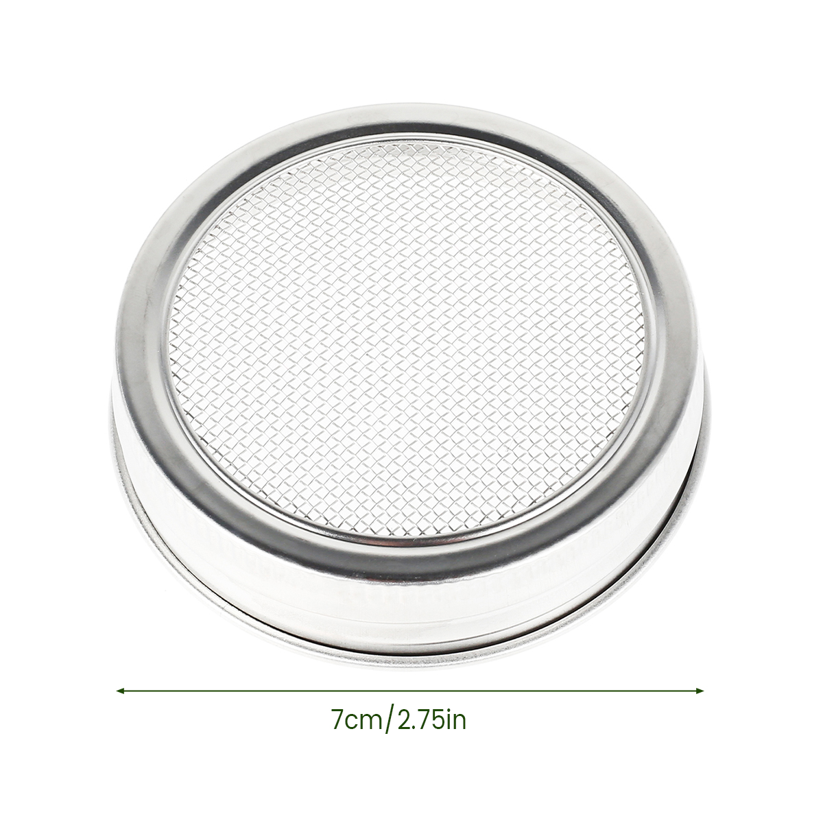 Couvercle de Germination de germes de graines en acier inoxydable, couvercle de bidon de germes de graines lavable à large bouche, écran de bocaux Mason pour cultiver des haricots, 1/2 pièces: Rouge