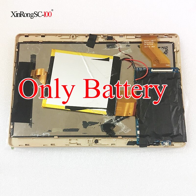 Voor 10.1 inch YUNTAB K107 3g + WiFi Tablet Batterij innerlijke 6000 mah 3.7 v Polymer li-ion