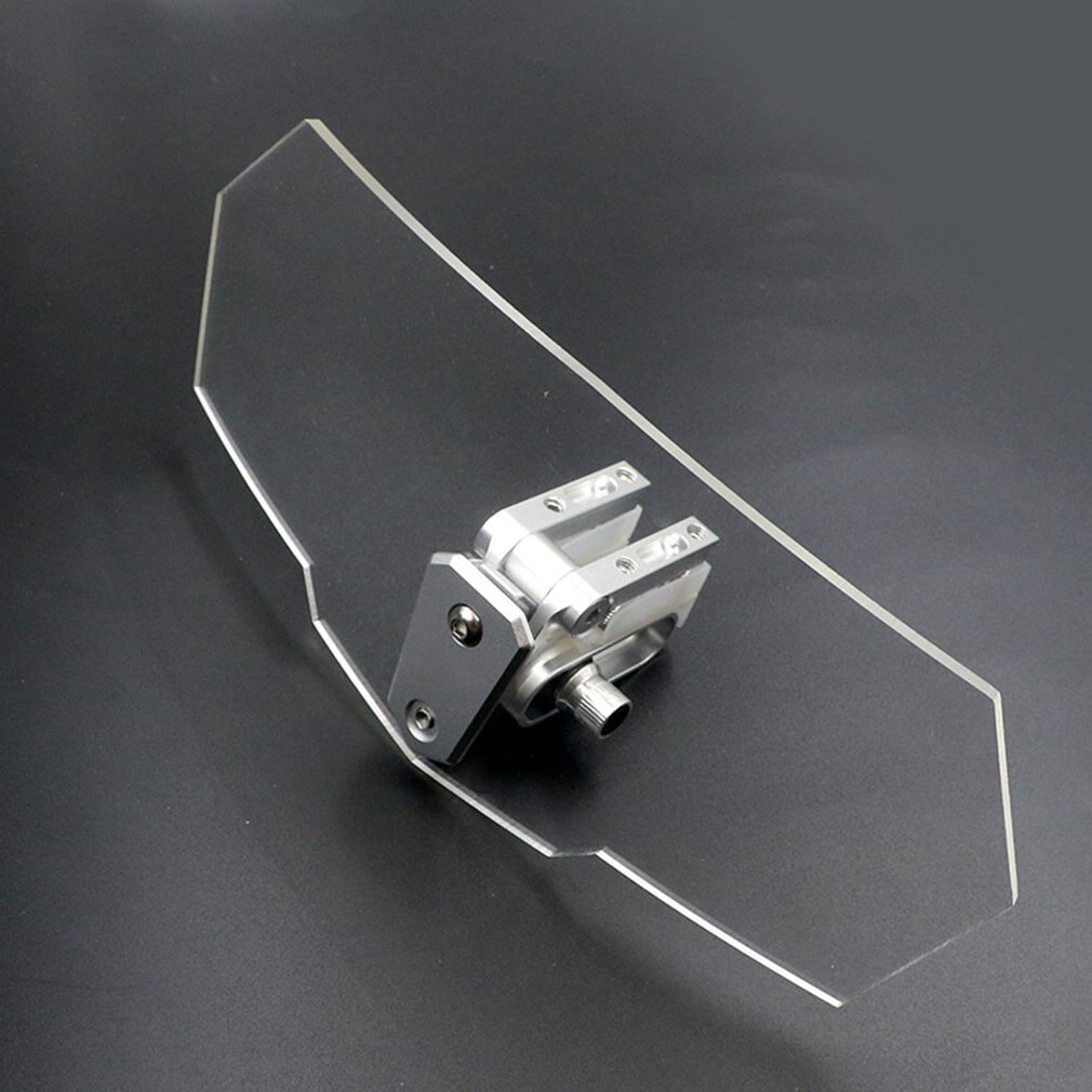 In Stock! Motorcycle Modified Heightened Universal Small Windshield Installed Acrylic Glass