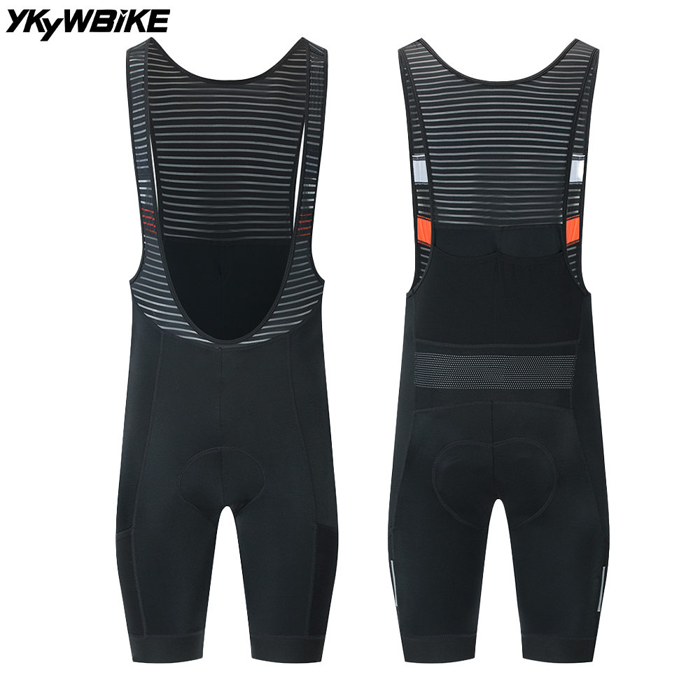 Pantaloncini Da Ciclismo Uomo Con Bavaglino – Estate Traspiranti Imbottitura Collant Bici