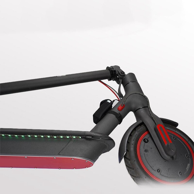 Holdbart sammenfoldeligt led strip strip til xiaomi  m365/m365 pro elektrisk scooter tilbehør, lys-up farverig scooter  m365 dele