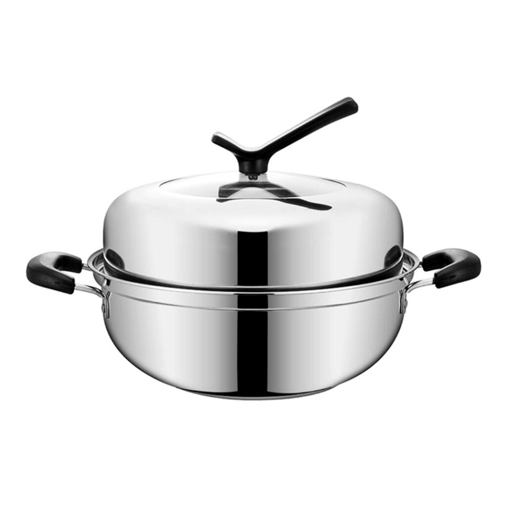 Stainless Steel Pactical Vegetable Meat Fish Multi Food Steamer Cooker