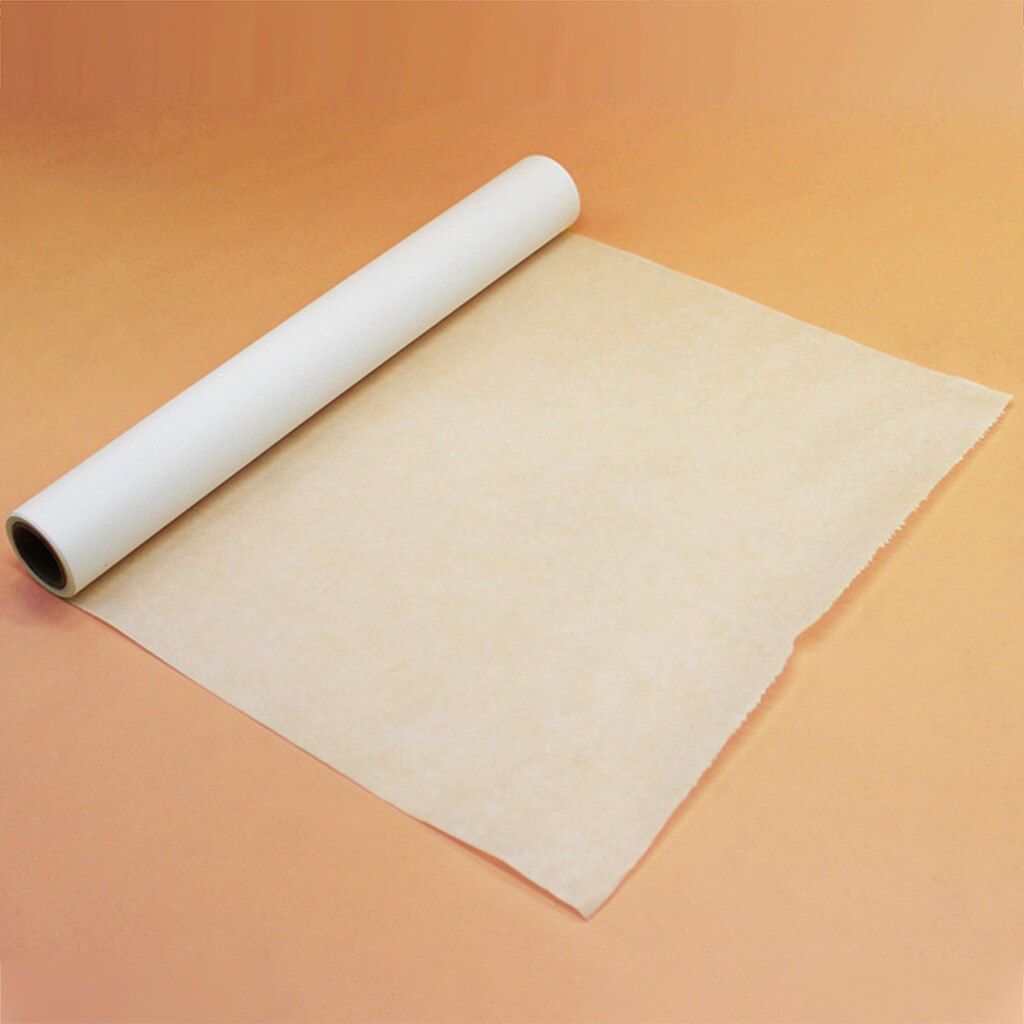 Greaseproof Oven Bakeware Baking Cooking Paper 5M10M Baking Paper Parchment Paper Rectangle Baking Sheets for Bakery BBQ Party D