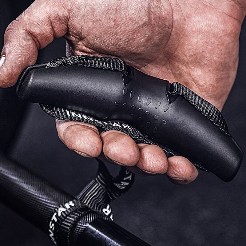 Dead lift Band Curved Handle Grip Training Strength Sling for Pull-up Bars Barbell Accessories For pull up/chin up Fitness