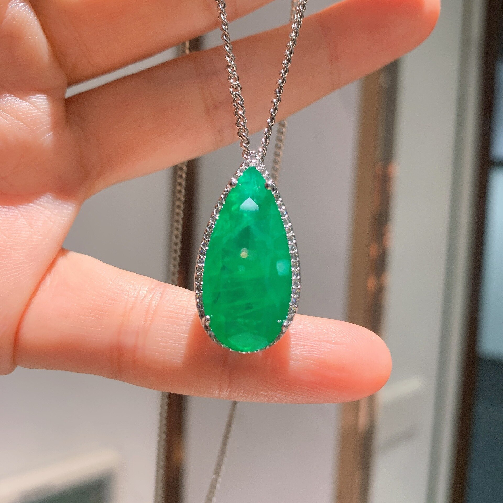 Lago azul paraiba turmalina esmeralda pedra preciosa conjunto de jóias para mulher prata 925 cor do parafuso prisioneiro brincos colares para presentes de casamento