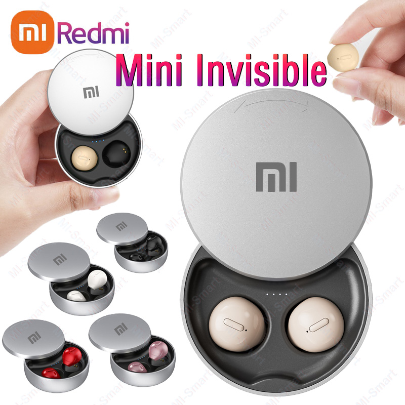 Xiaomi-auriculares invisibles con Bluetooth TWS, miniauriculares inalámbricos con Bluetooth 5,0, resistentes al agua, deportivos y para videojuegos con micrófono