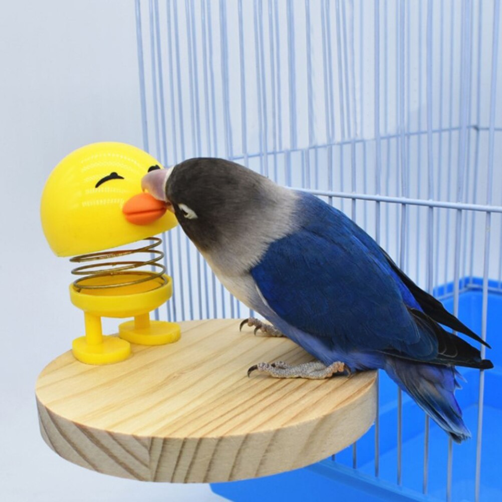 Parakeet Standing Rack Birdcage Parrot Plaything Indoor Bird Perching Platform