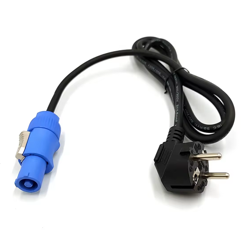 Câble D'alimentation Pour Projecteur De Scène Noir Powercon 1