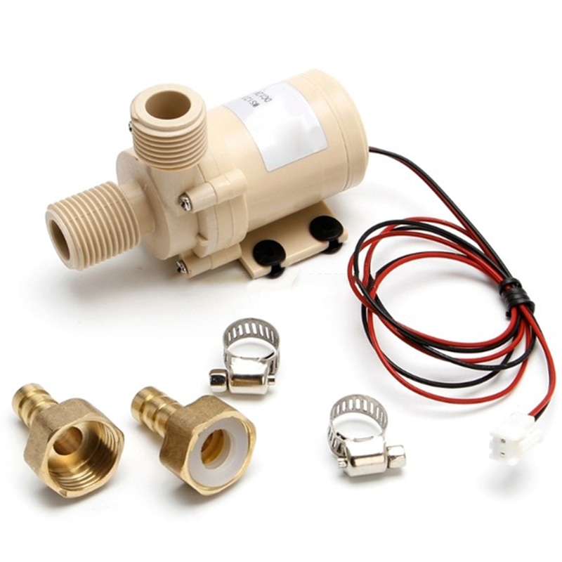 Solar Water Pump 12V Dc Water Pump Circulation Pump Brushless Motor High Pressure Pump Food Grade Pump G25: Default Title