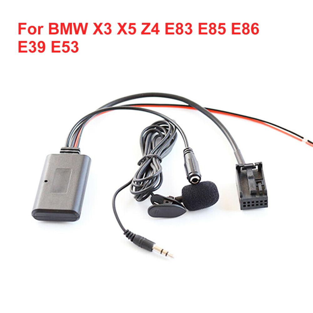 Voor Bmw X3 X5 Z4 E83 E85 E86 E39 E53 Bluetooth Auto Aux Auxiliary Lijn Adapter