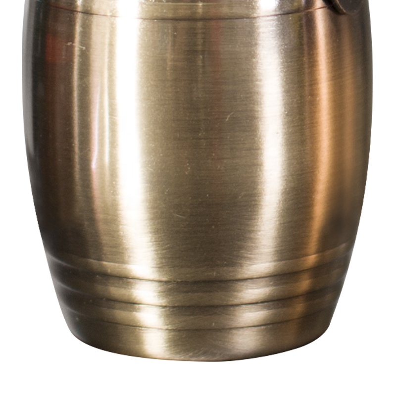 50ML Stainless Steel Cocktail Jigger Metal Bar Spirit Measure cup with Pour hand shank