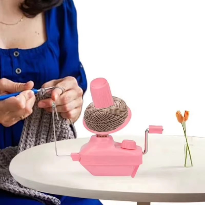 Ręczna nawijarka robić włóczki wełnianej robić użytku domowego, maszyna robić nawijania i skręcania włóczki, nawijarka robić wełny robić robótek dziewiarskich i szydełkowych.