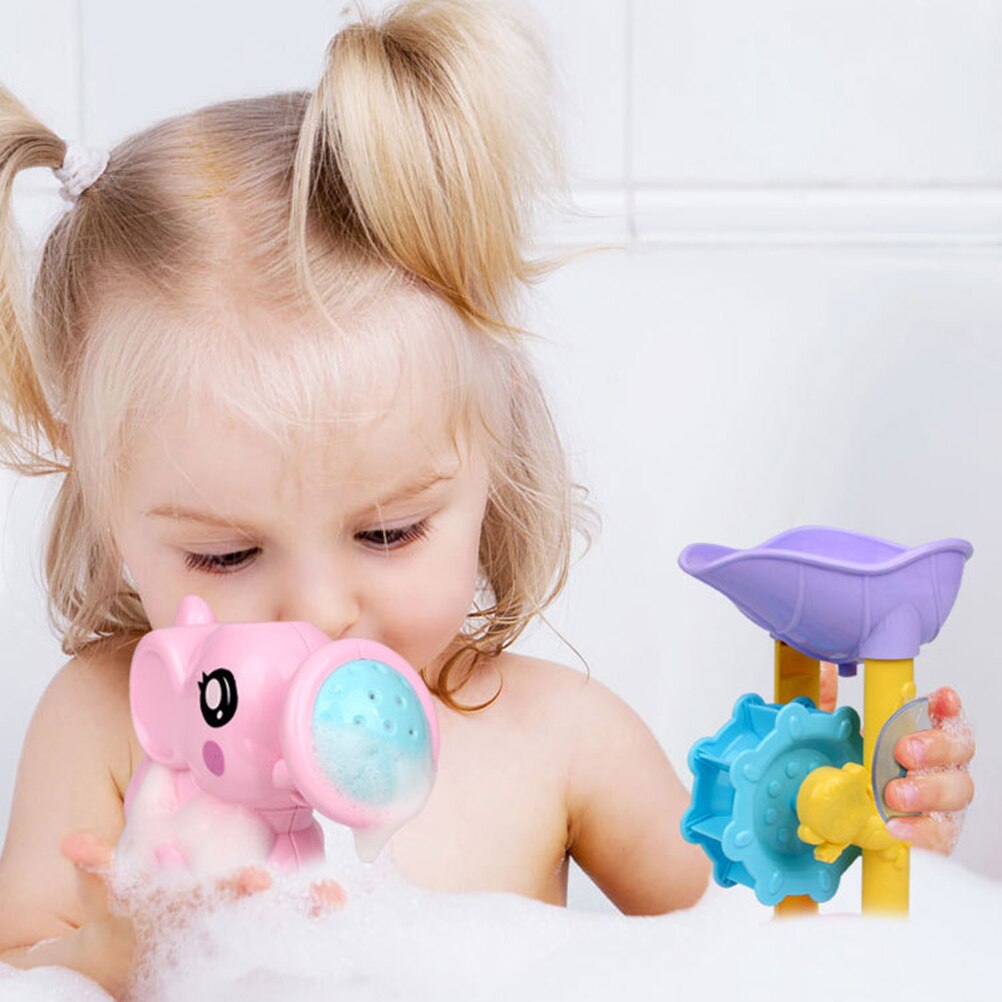 3 In 1 Kinderen Baden Water Speelgoed Leuke Kleine Olifant Water Strand Waternevel Set Speelgoed