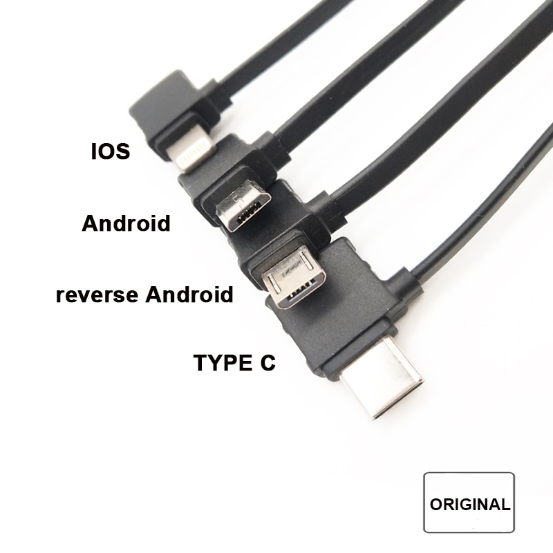 Original remote Control Data Cable Line for DJI Mavic Pro 2 Mini 2 Air 2 Wire Connet Android Micro USB Type-c IOS