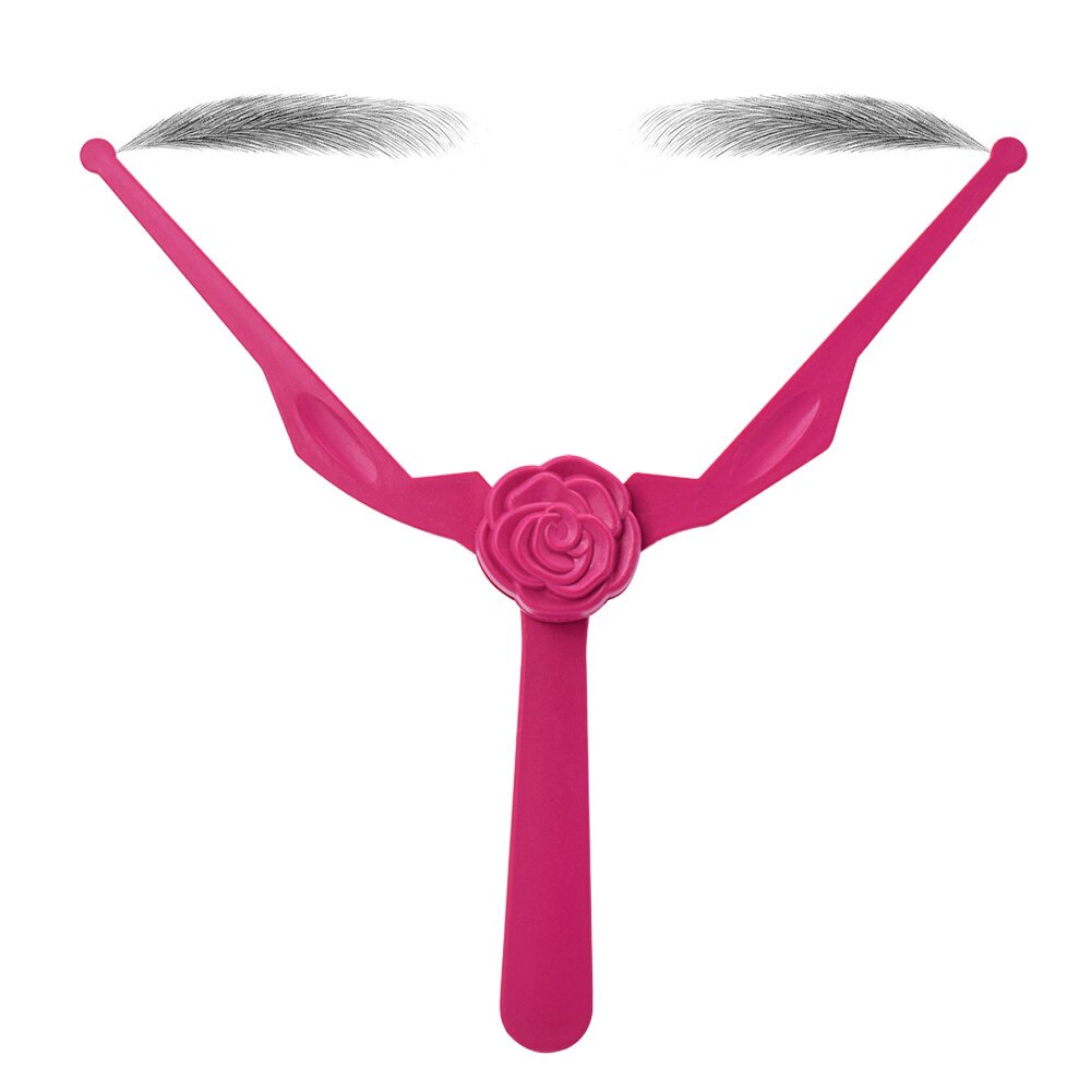 Outil de maquillage Permanent pour Microblading, modèle de sourcils en plastique à mesure symétrique, pliable, bricolage, forme de règle, accessoires